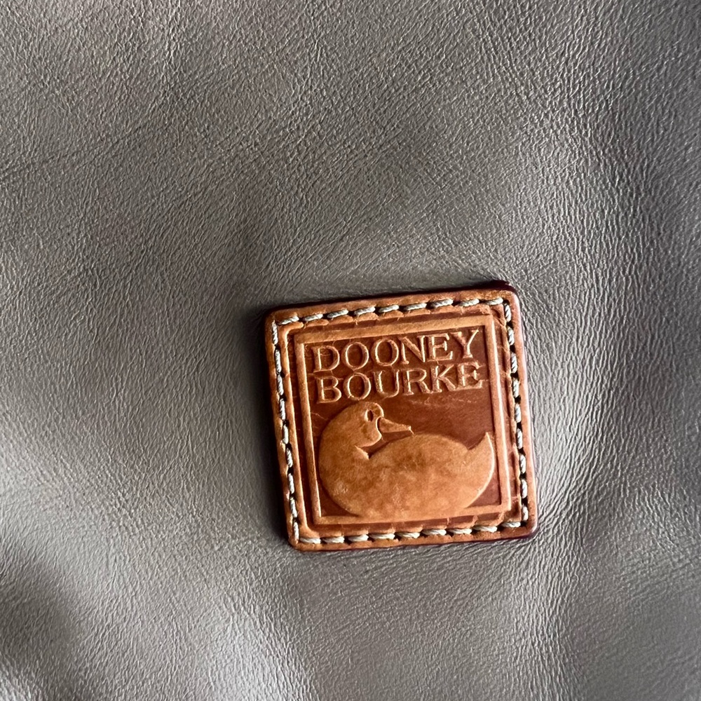 Bundle of Dooney & Bourke McKenzie Hobo with wallet. color: Taupe - Picture 9 of 17